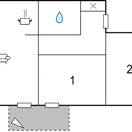 Two-bedroom In 아파트